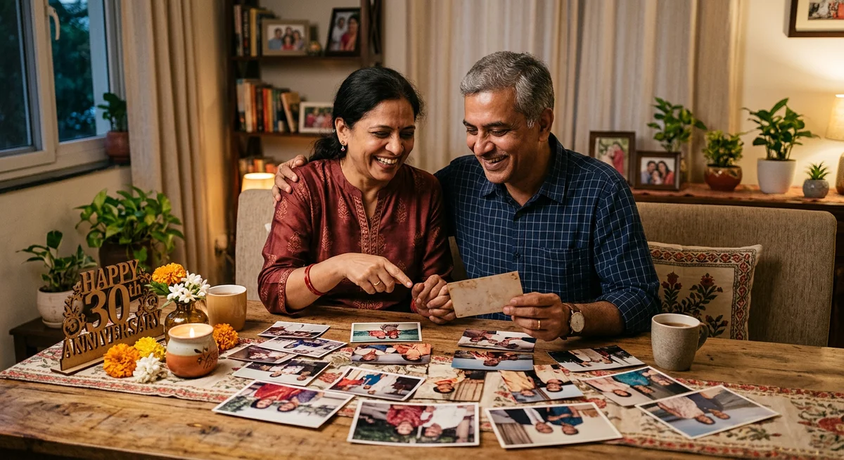 Anniversary photo gifts India - personalised couple photo prints