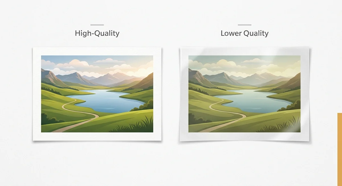 Choosing the best photo printing service India - quality comparison